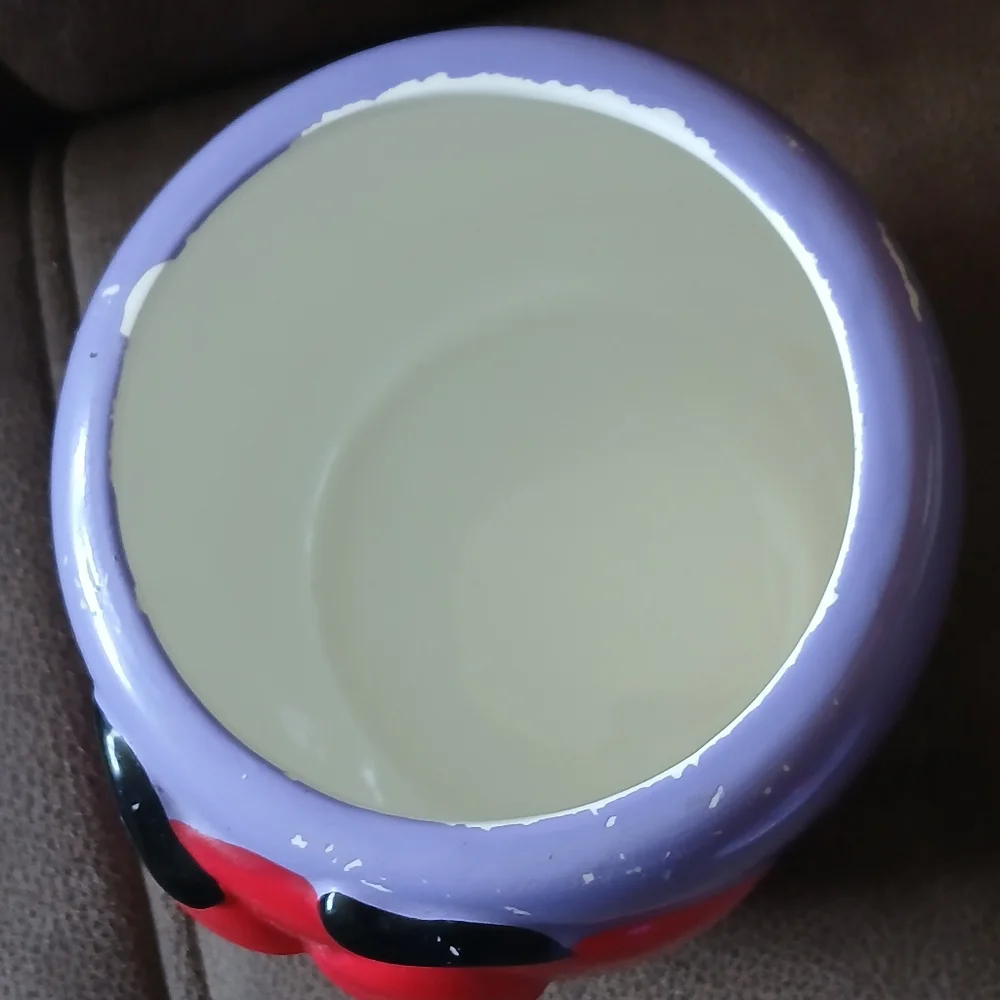 M&M's Red Character Purple Canister Food Storage Container